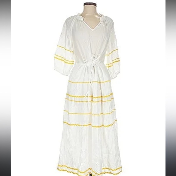 Draper James Martina Popover Ric Rac Dress - Picture 12 of 12